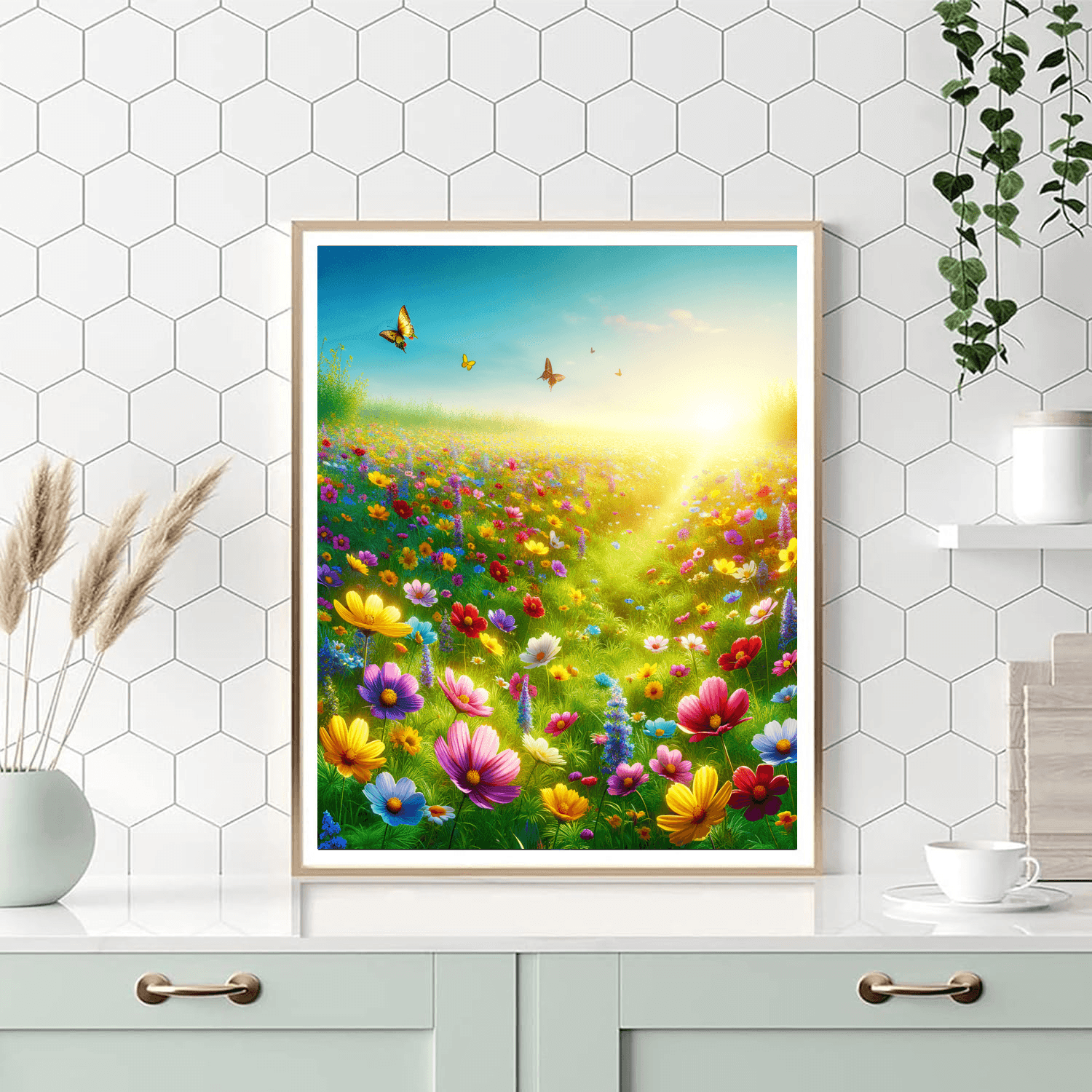 Whispering Wildflowers - DIY Painting By Numbers Kit