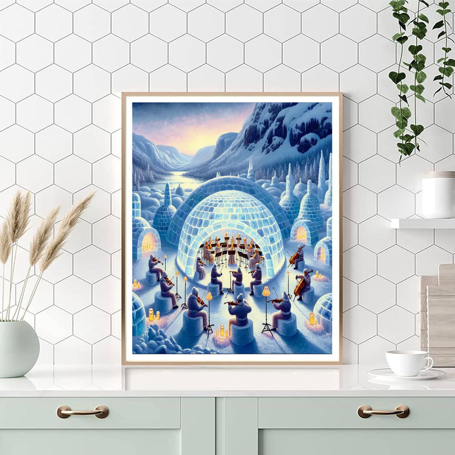 Ice Music Festival - Geilo Number Painting