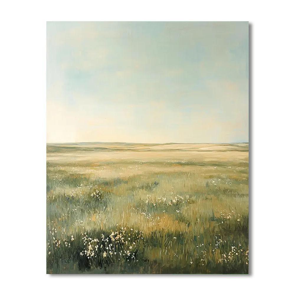 Thomas Gainsborough Inspired Harmonic Plains  DIY Paint By Numbers