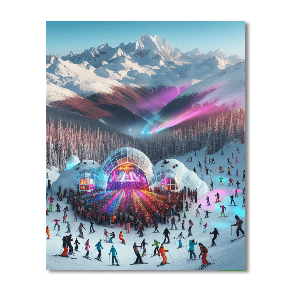 Snowbombing Festival - Mayrhofen, Austria Number Painting