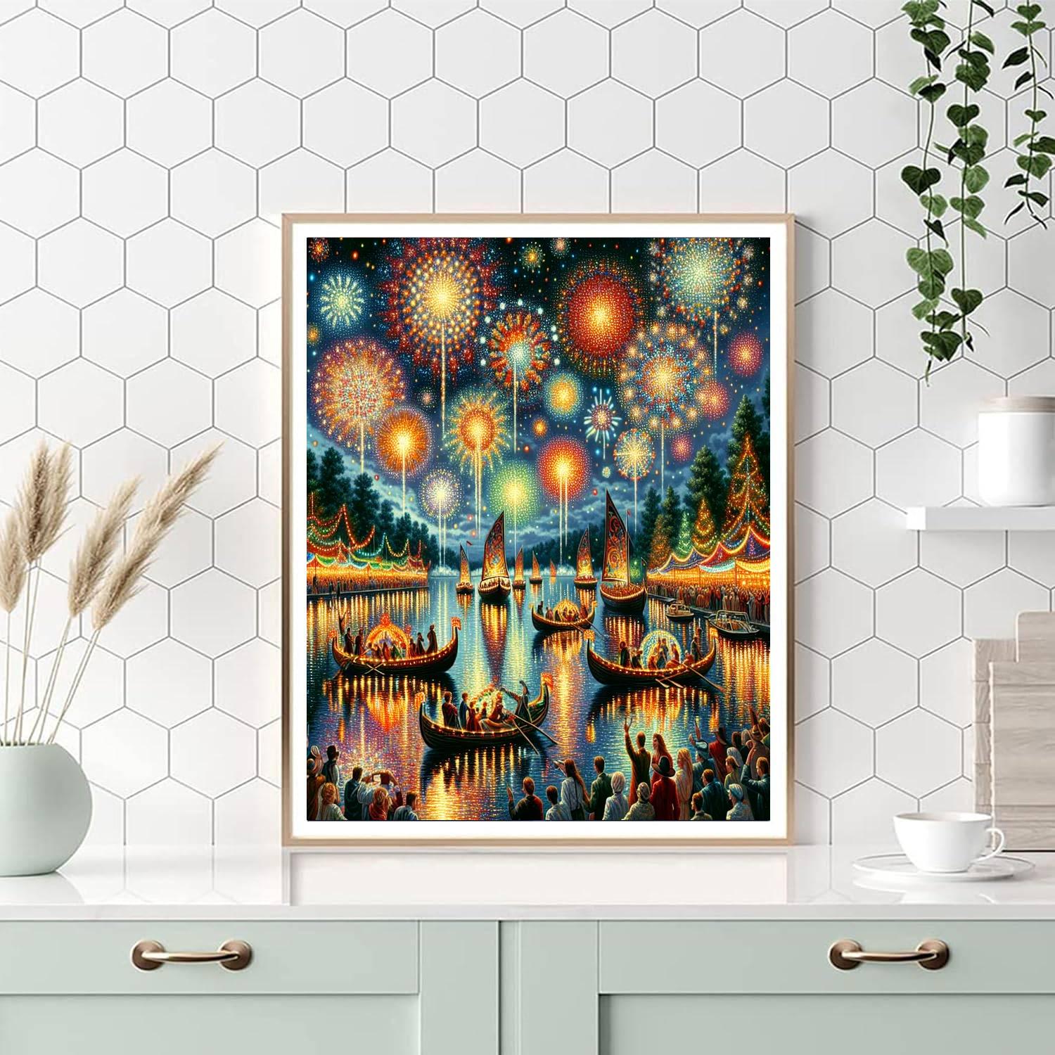 Venetian Festival - Usa Numbered Painting Kits