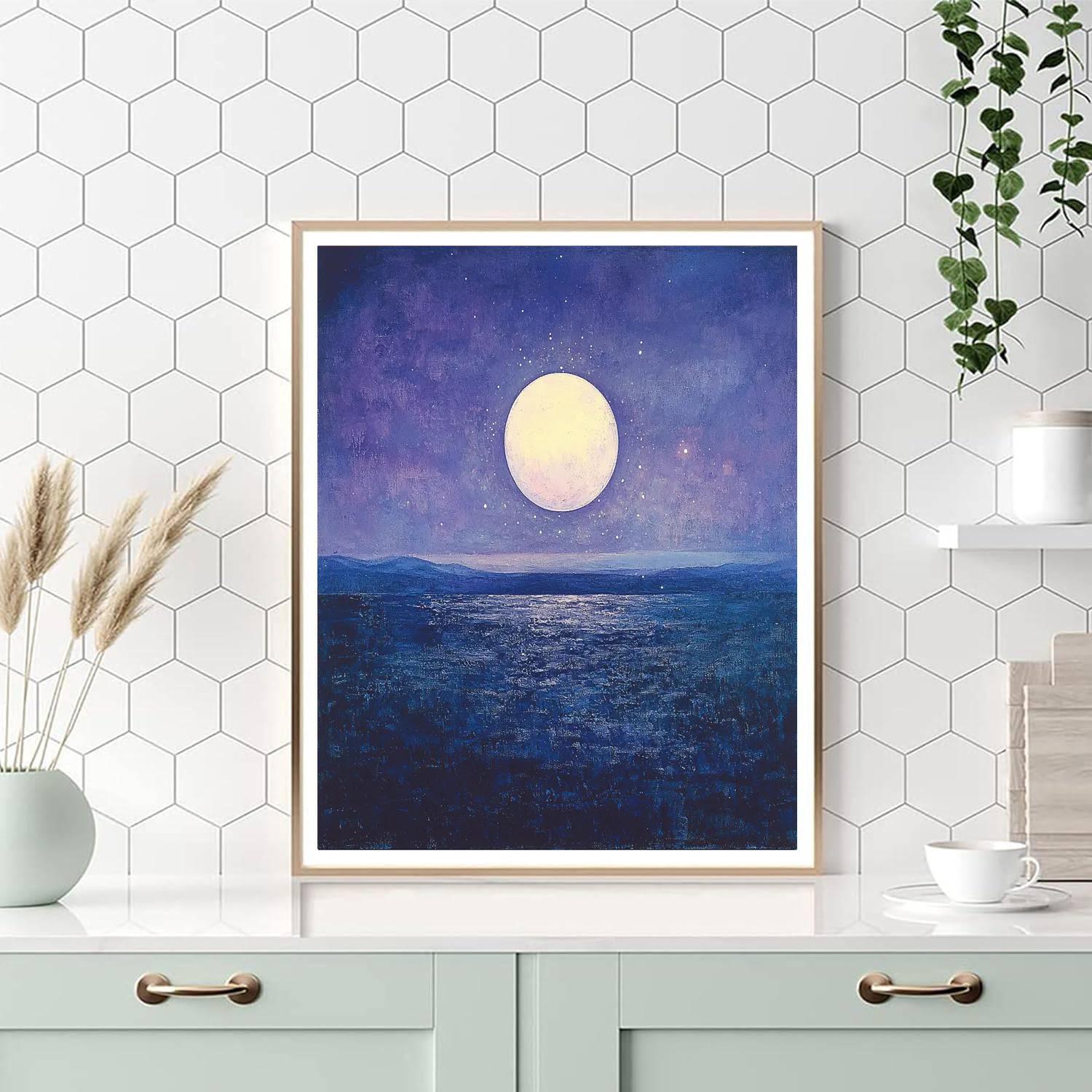 Edgar Degas Inspired Eclipsed Reverie  DIY Paint By Numbers