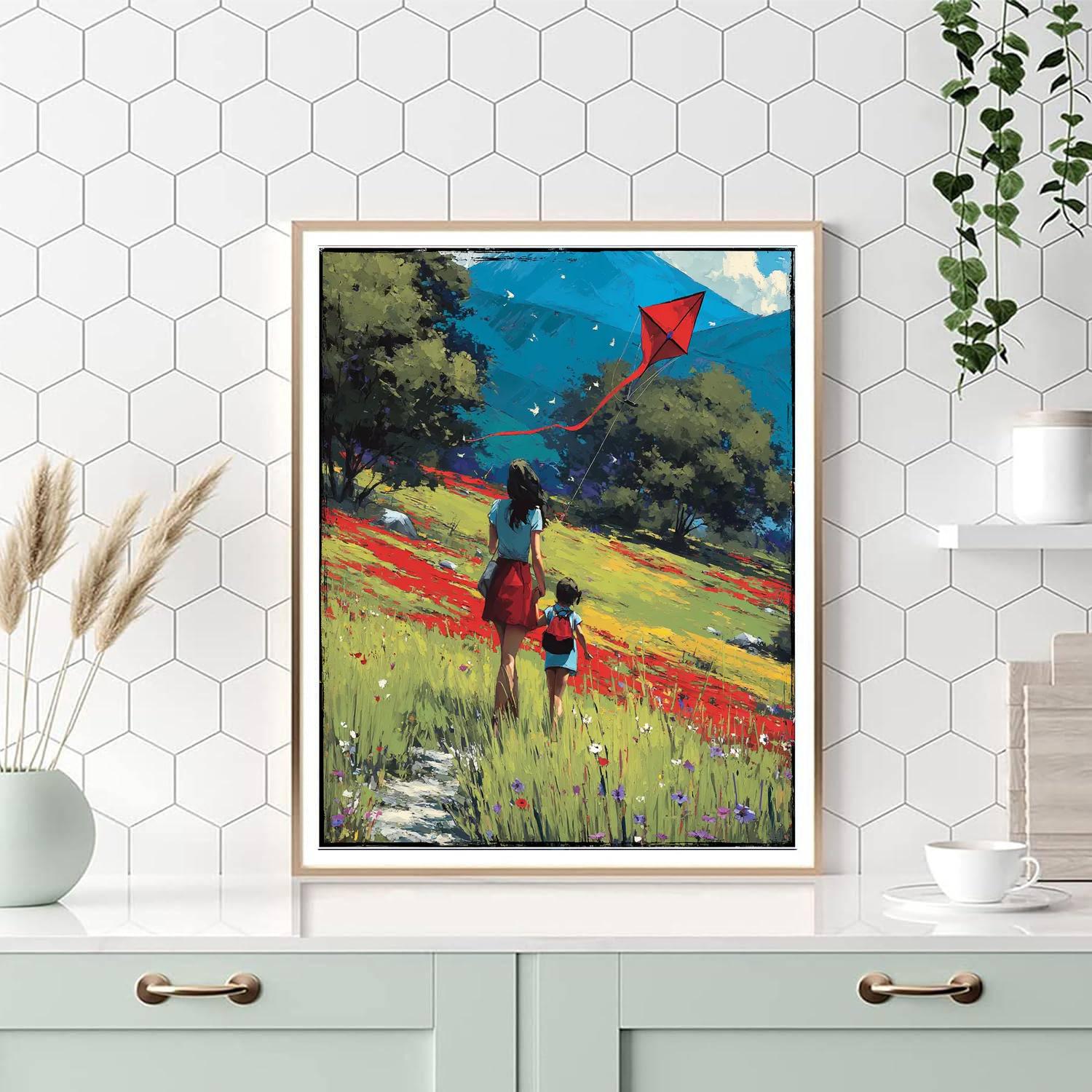 Windy Day Wonder Paint By Color