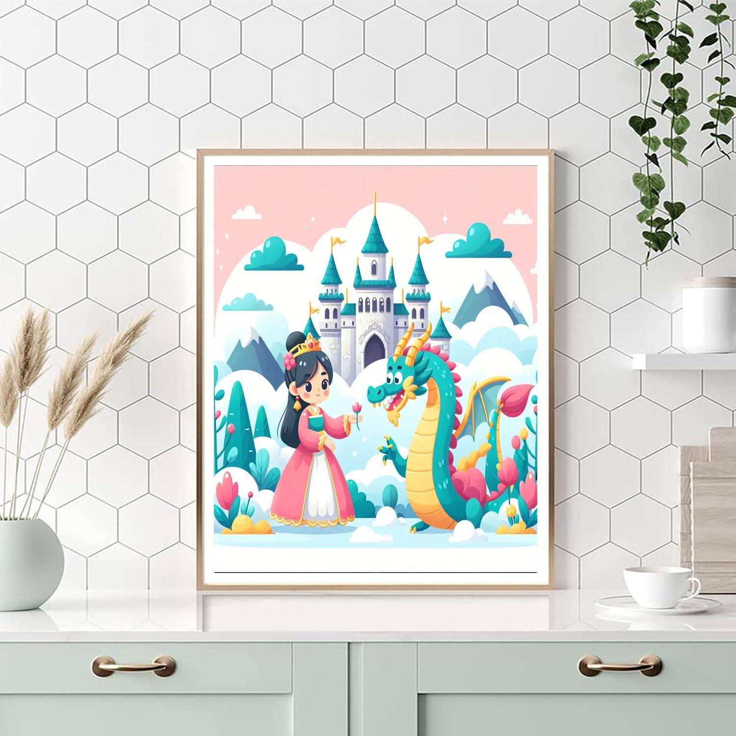 Wonderful World Of Fairy Tales Paint By Numbers Kits