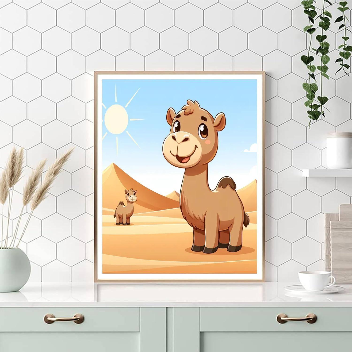 Desert Safari DIY Paint By Numbers