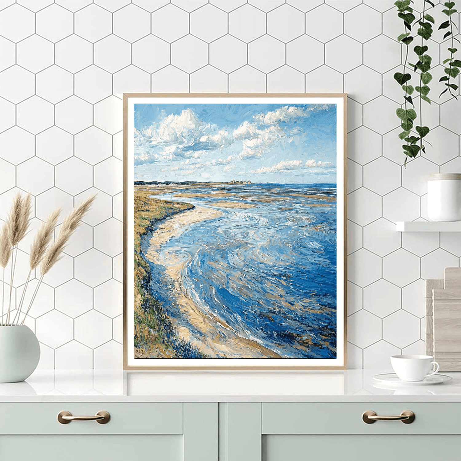 Mont-saint-michel Bay - France Painting By Numbers Kit