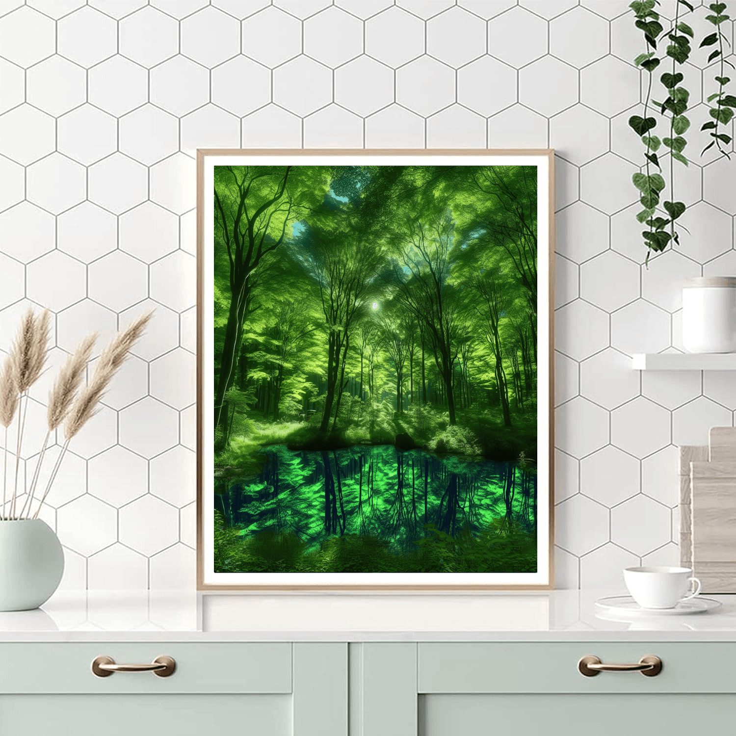 Emerald Forest Paint By Color
