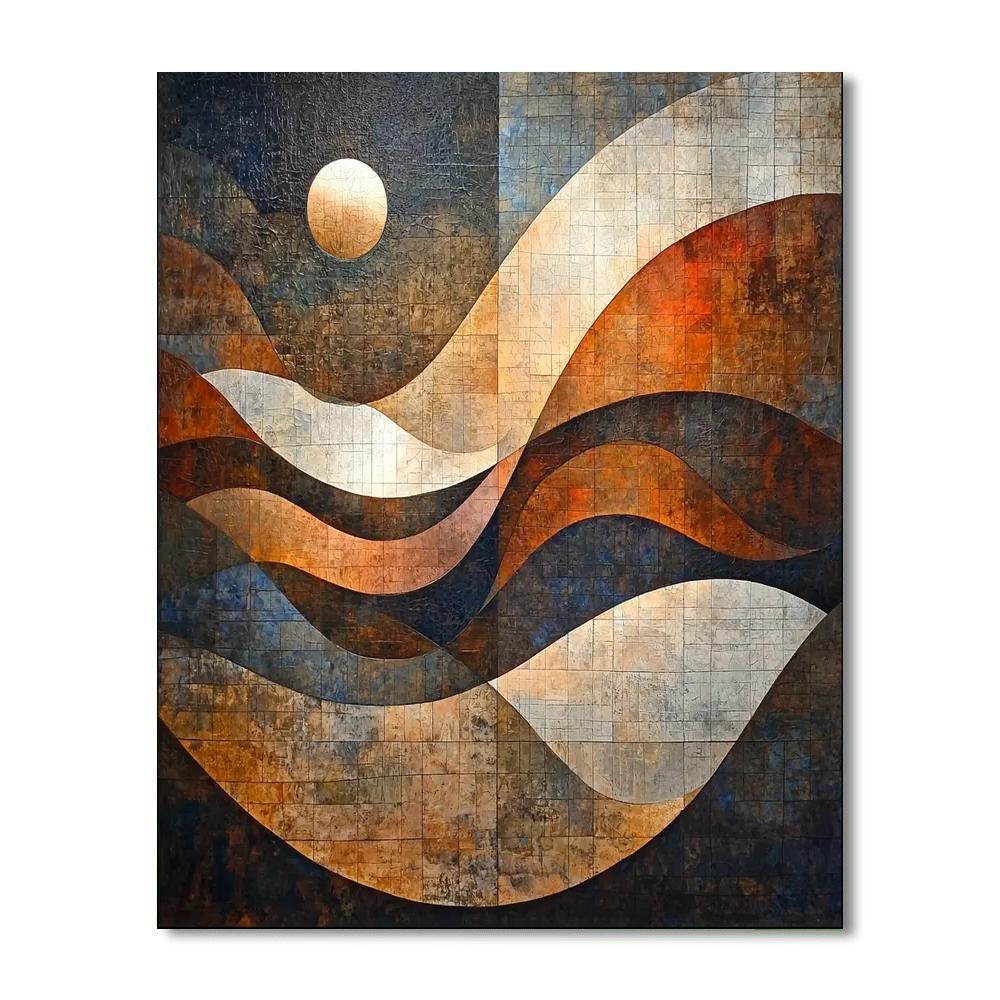 Max Ernst Inspired Mysterious Dreams  Paint By Numbers Art