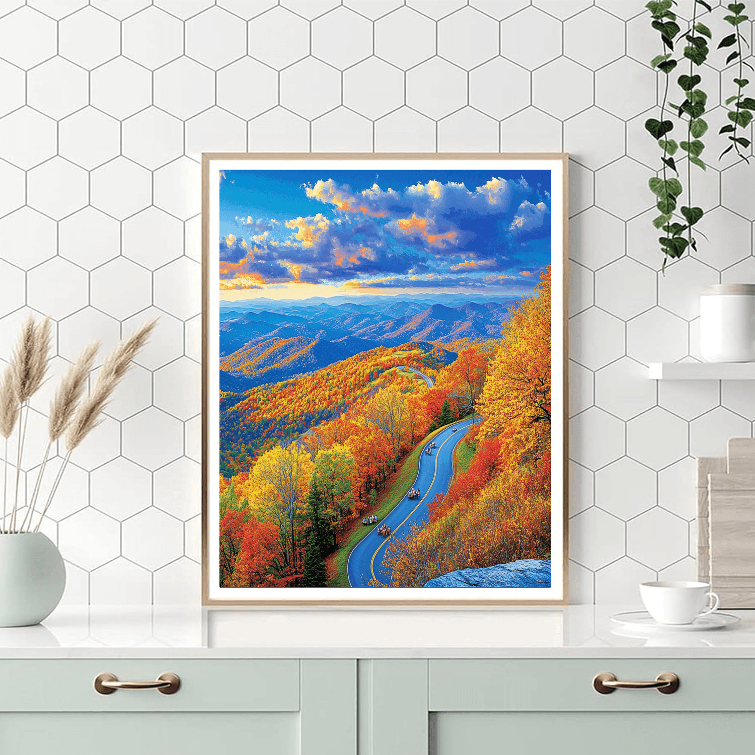 Blue Ridge Parkway Numbered Painting Kits