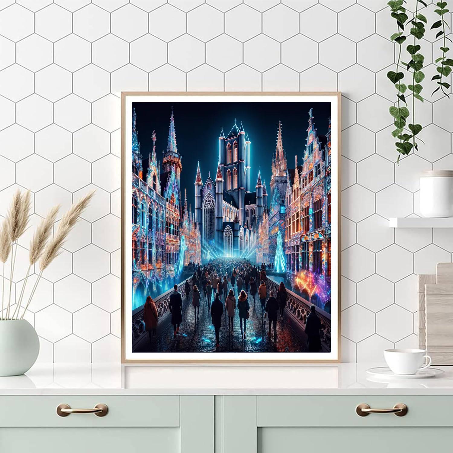 Light Festival Paint By Number