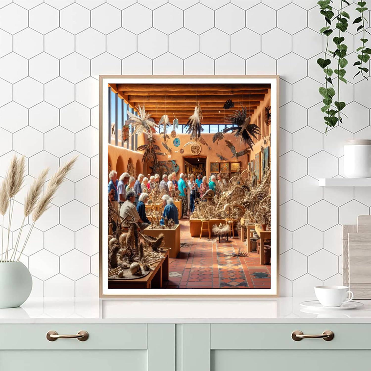 Feather And Bone Art Festival - Usa Paint By Numbers