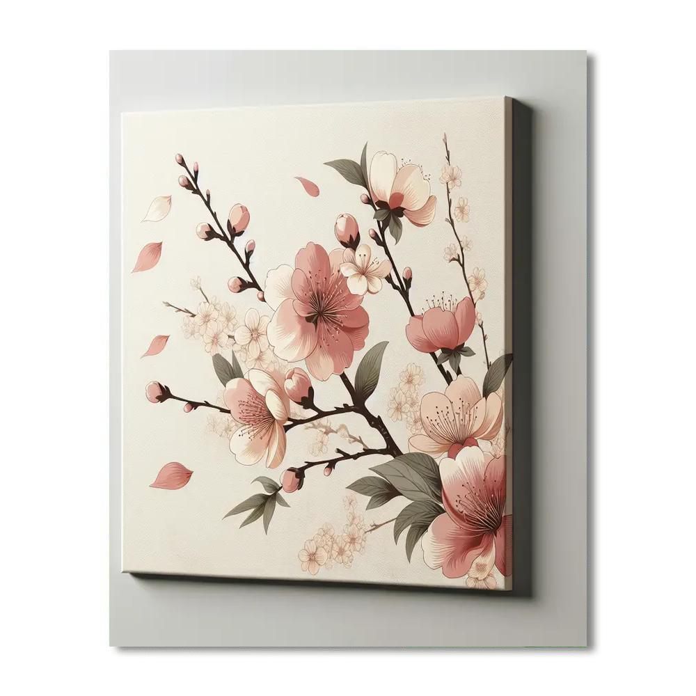 Peach Blossom Wall Art Paint By Number