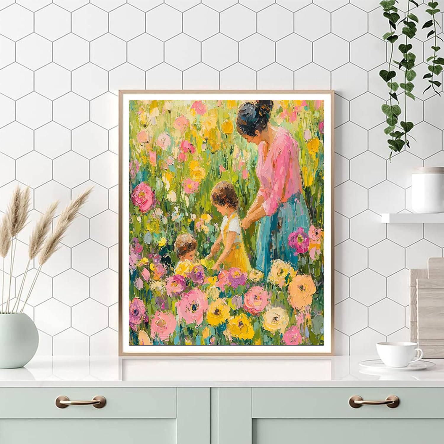 A Mother's Garden Paint By Numbers Kits