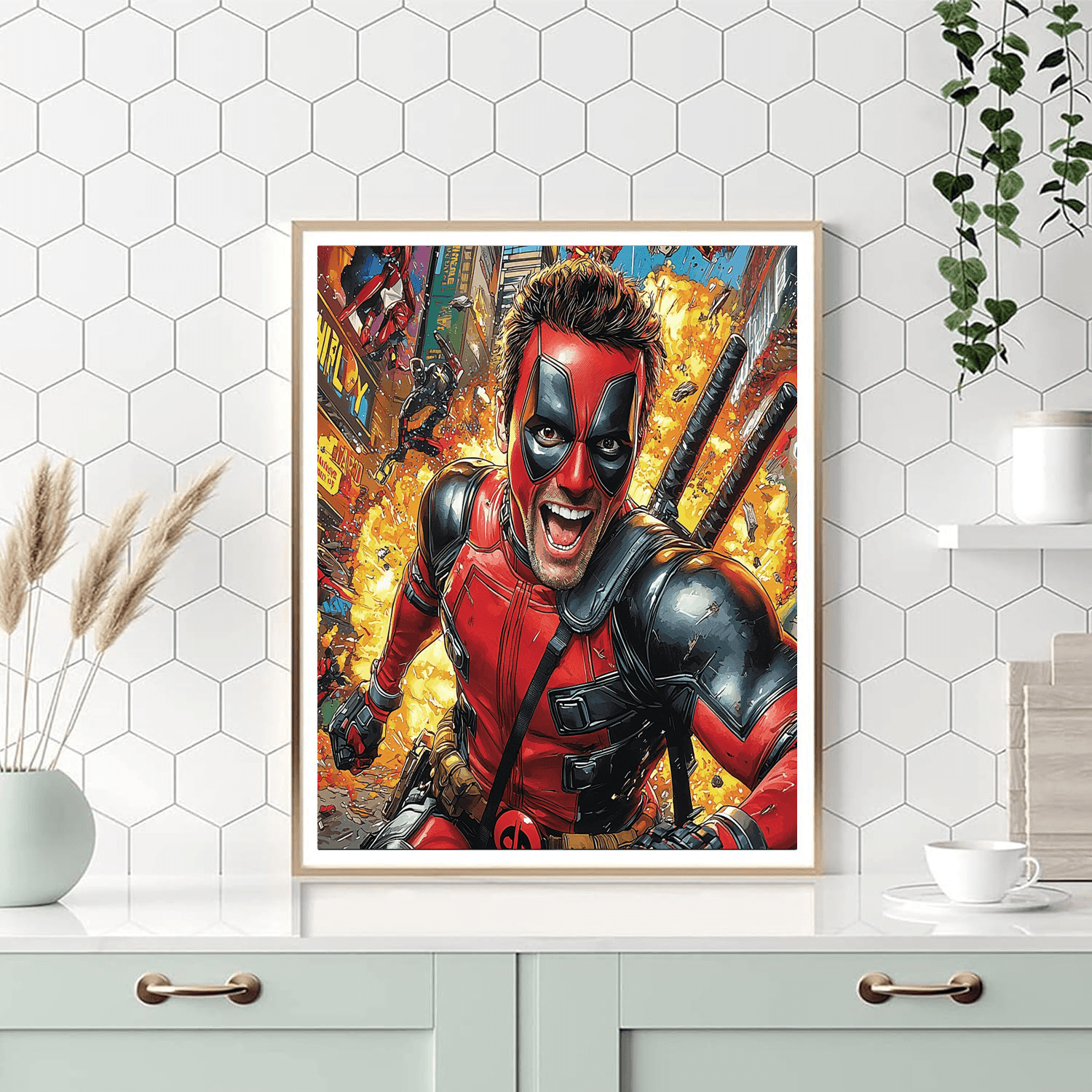 Ryan Reynolds: The Humor Behind The Merc With A Mouth Paint By Numbers Kits