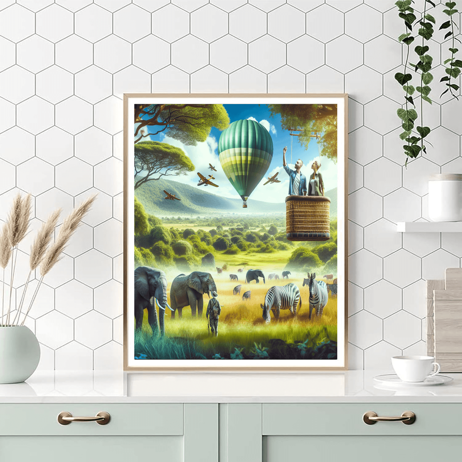 Kruger National Park Wilderness Festival - South Africa Paint By Numbers Kits