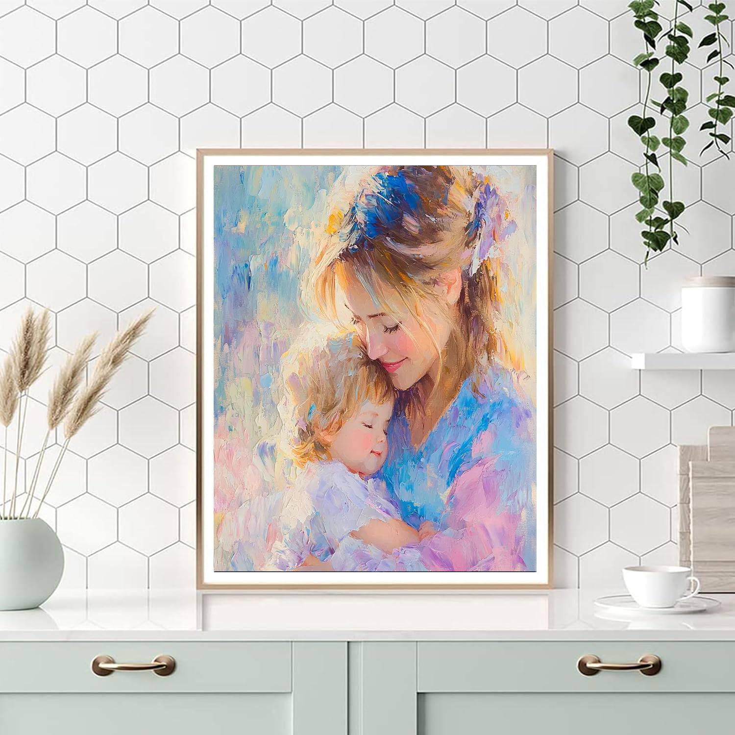 Tender Moments In Pastel Painting Number Kit