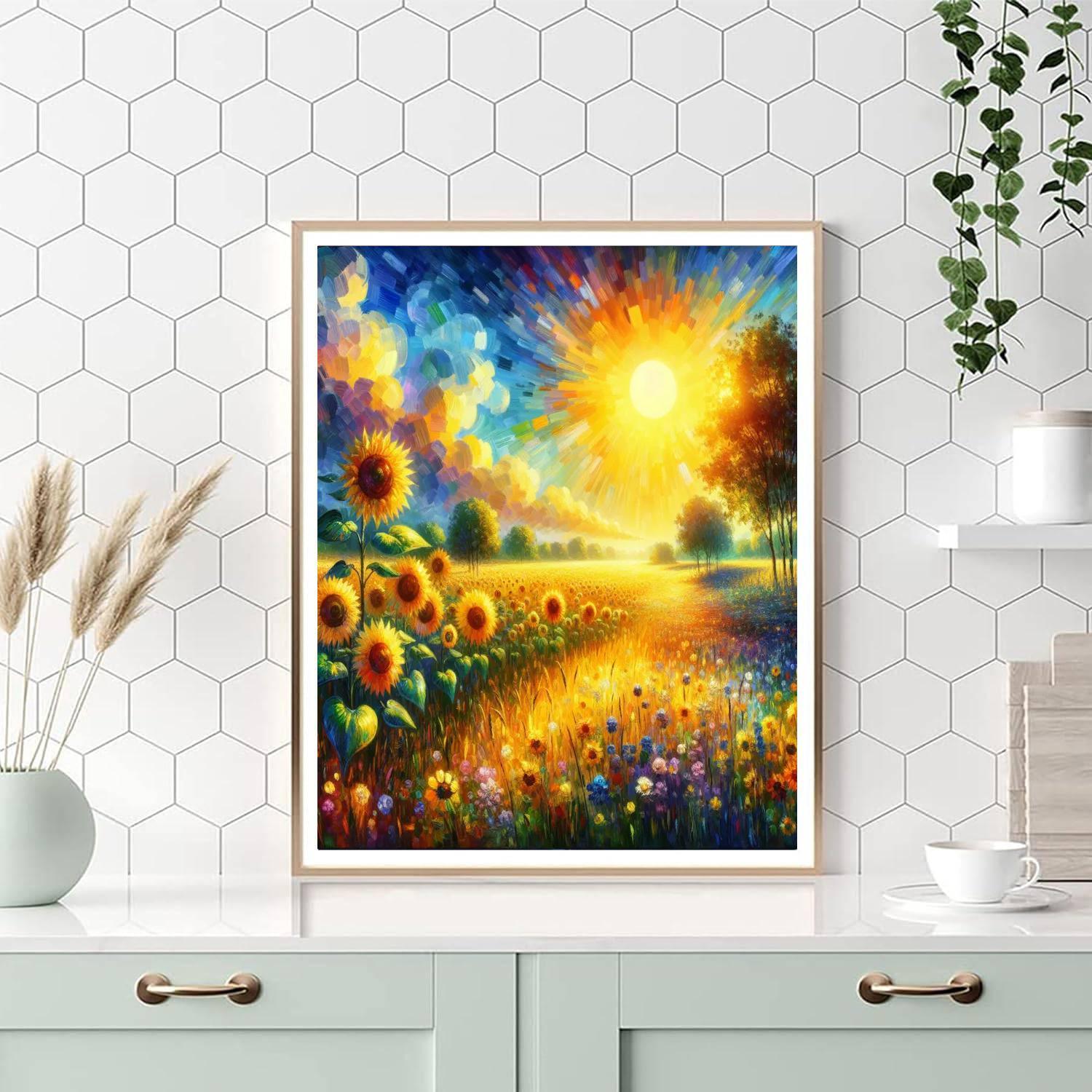 Sunny Escapade Painting By Numbers Kit