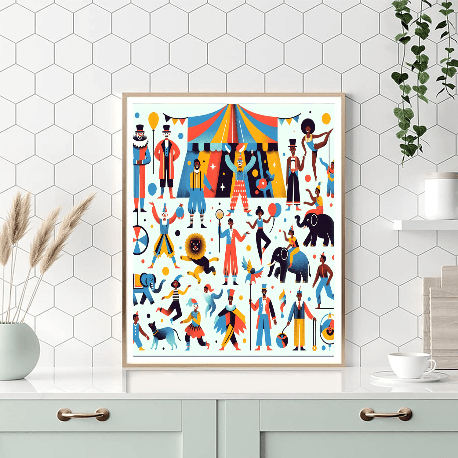 Playful Circus Paint By Numbers Kits