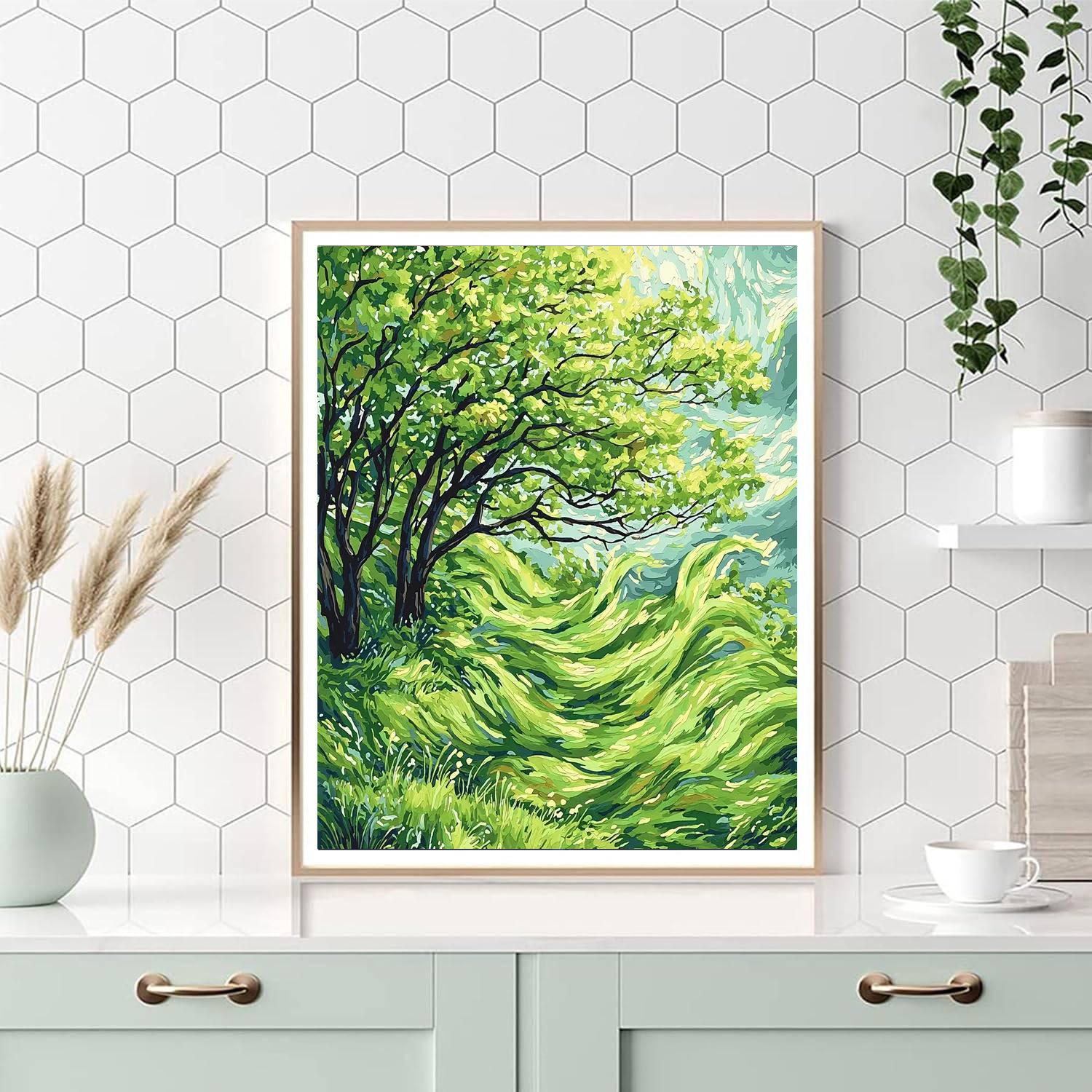 Edgar Degas Inspired Harmonic Winds  DIY Paint By Numbers