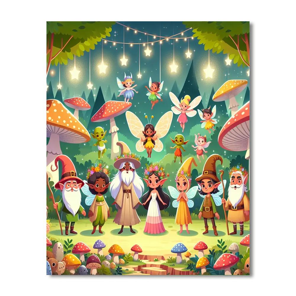 Funky Fantasy Adventures Paint By Numbers