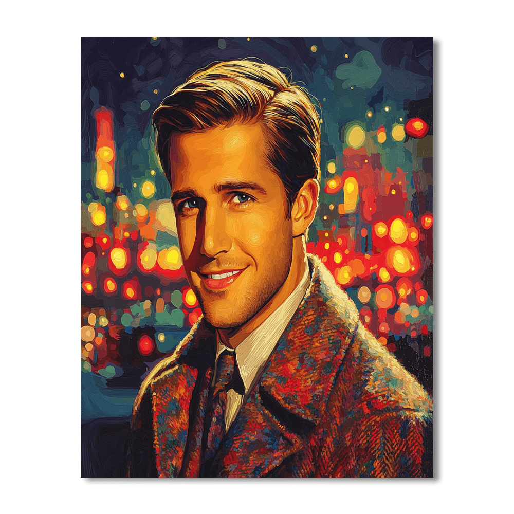 Ryan Gosling: The Melodic Heartthrob Of Hollywood Paint By Number