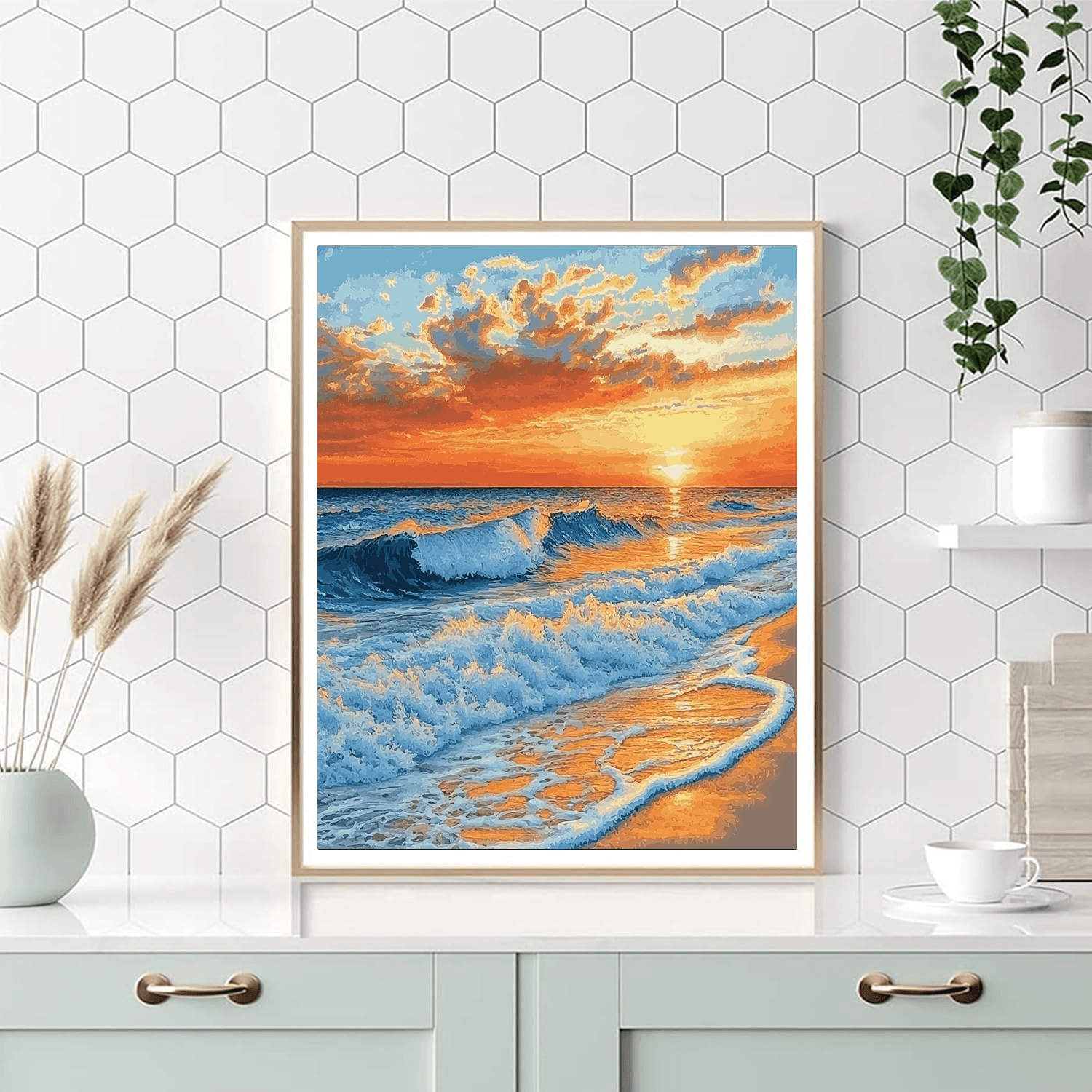 Claude Monet Inspired Seaside Dreams  Paint By Numbers