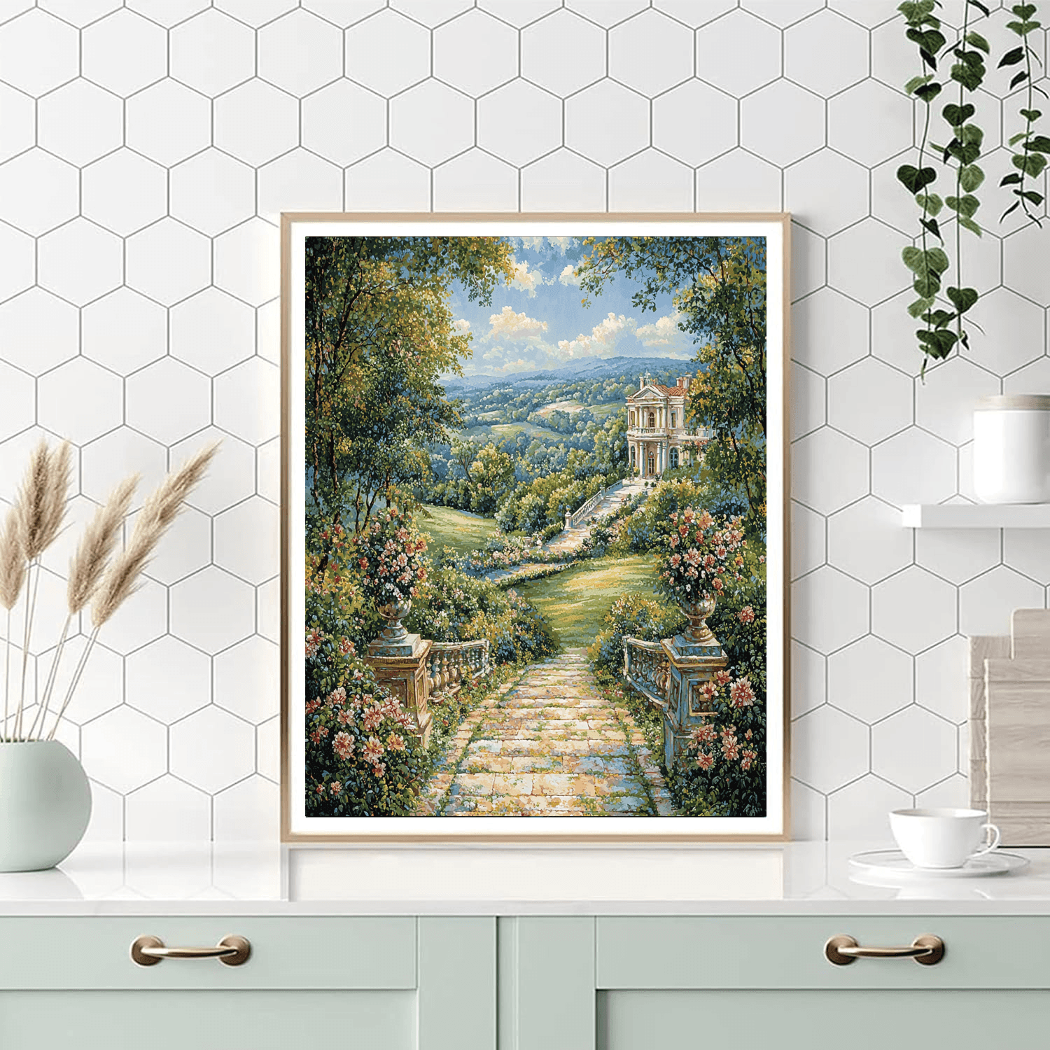 Gainsborough Inspired Timeless Garden  Paint By Number