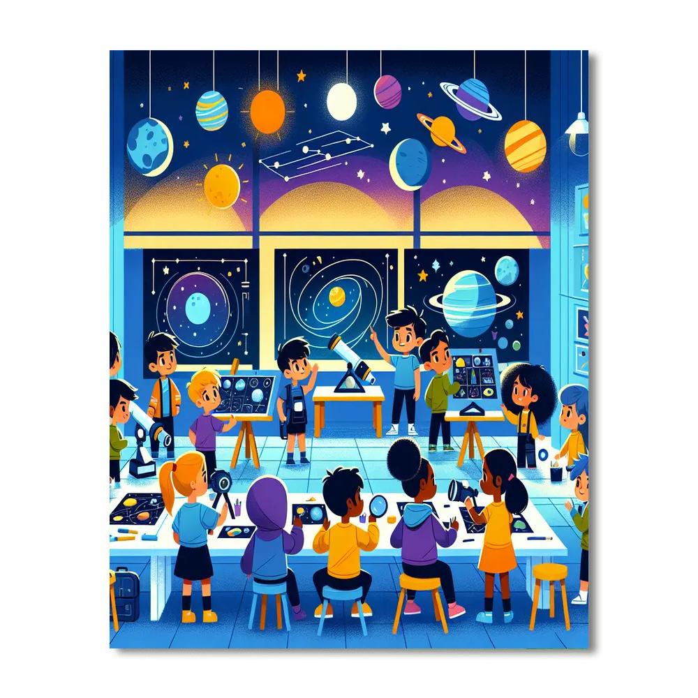 Astral Exploration Academy Paint By Number