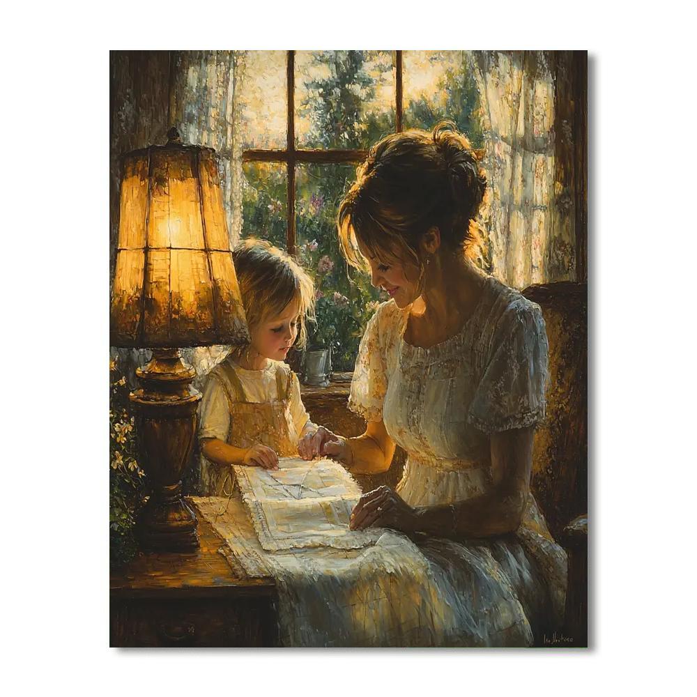 Threads Of Time Painting Number Kit