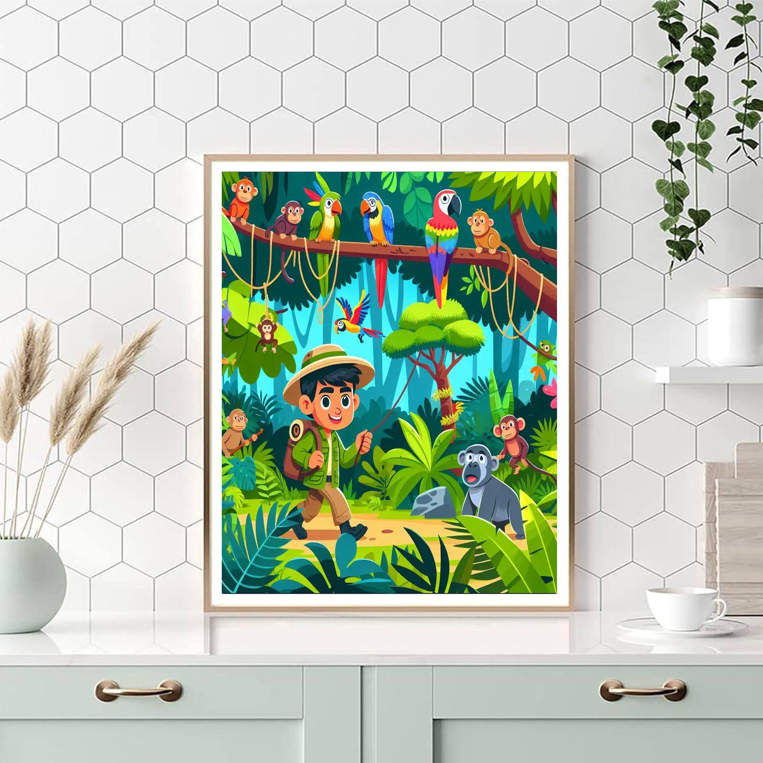 Mystery Of The Jungle Number Painting