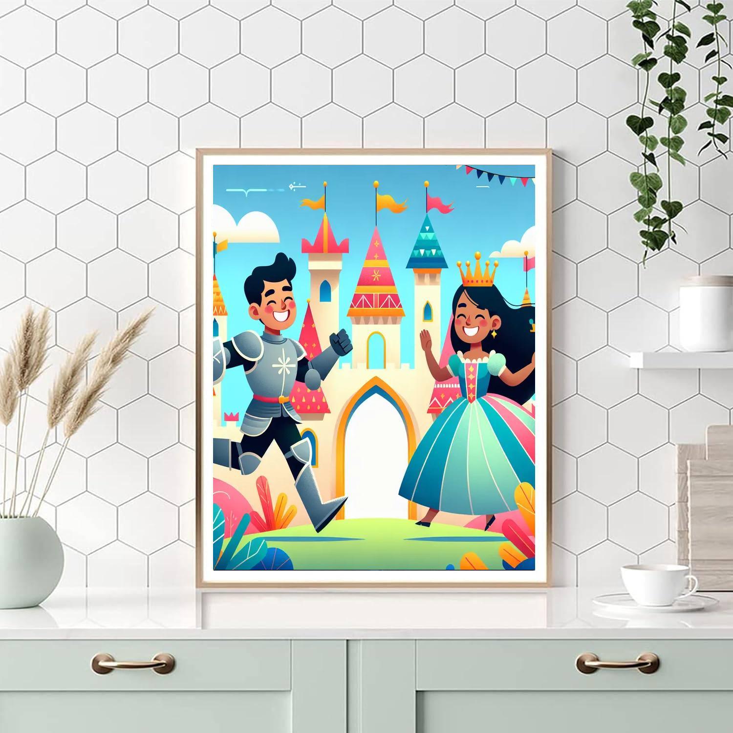 Castle Magic Adventure Paint By Numbers Kits