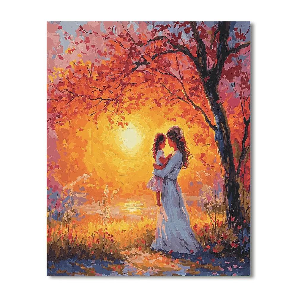 Sunlit Hugs DIY Paint By Numbers