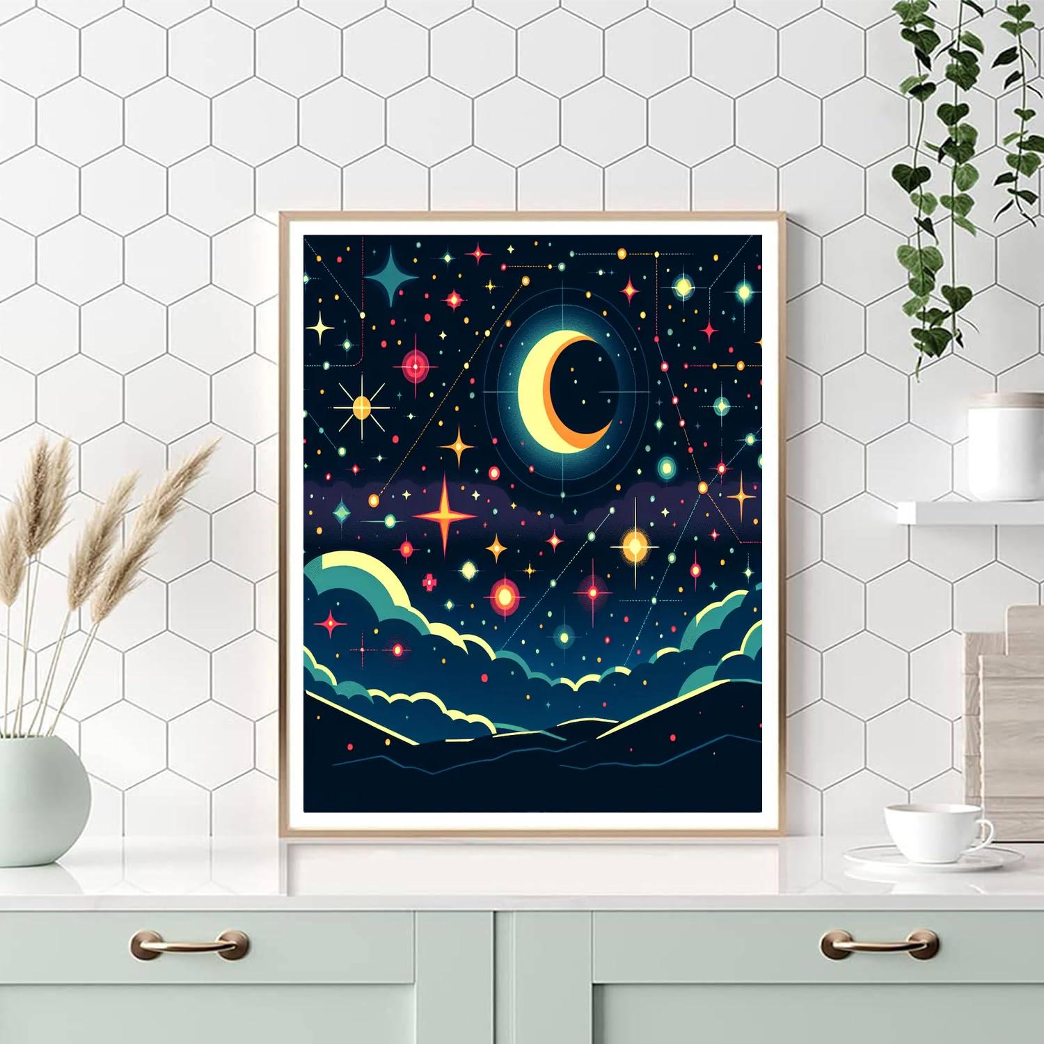 Stellar Stars Paint By Numbers Kits