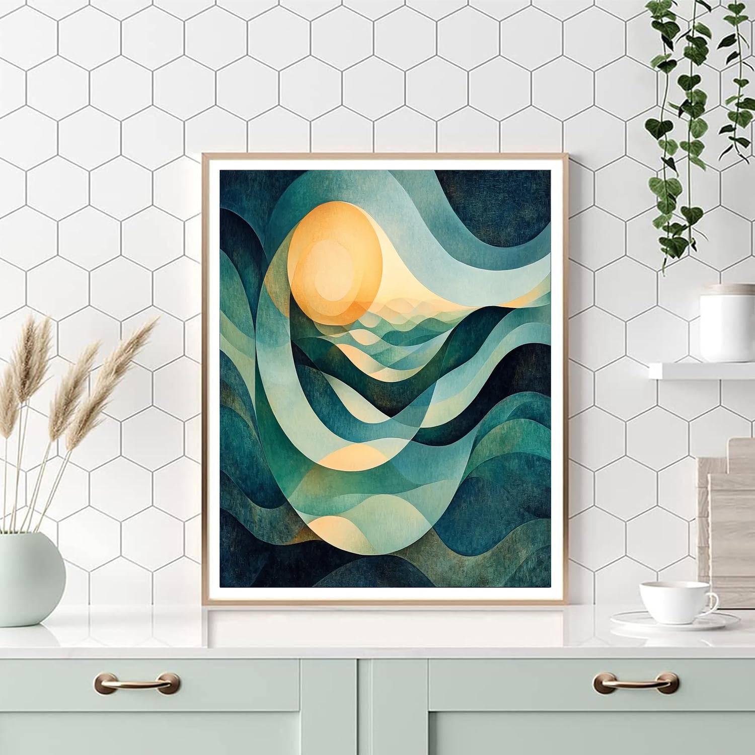 Max Ernst Inspired Surreal Serenity  Paint By Numbers Kits