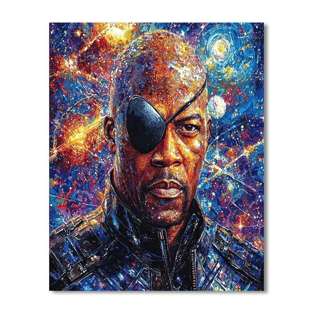 Samuel L. Jackson: The Unyielding Force Of Nick Fury Numbered Painting Kits