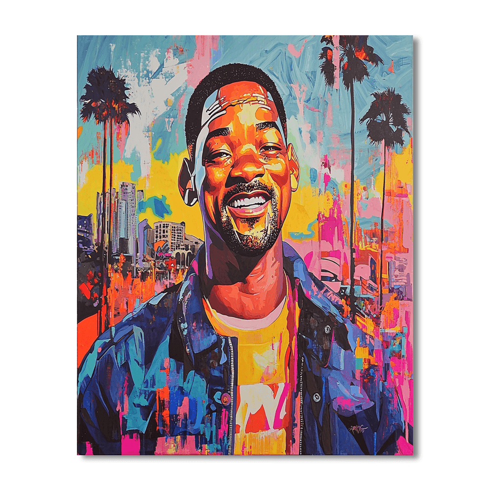 Will Smith: The Irresistible Force Of Fresh Prince Paint By Number
