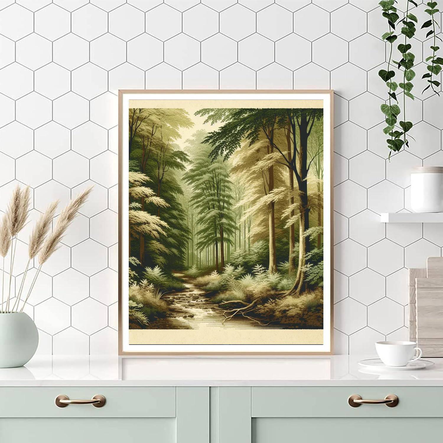 Woodland Echoes Numbered Painting Kits
