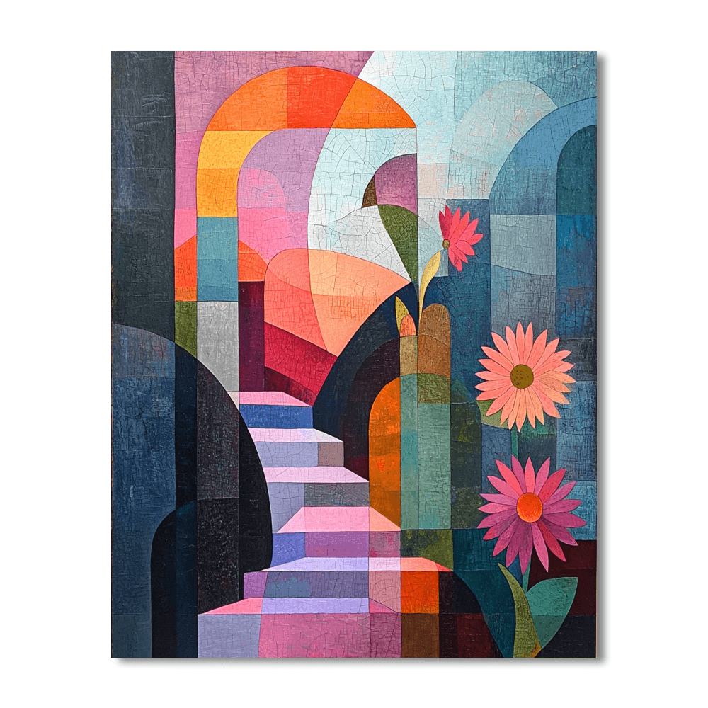 Paul Klee Inspired Journey Of Dreams  Paint By Numbers Kits