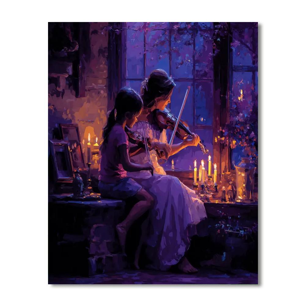 Evening Glow Ensemble Paint By Color