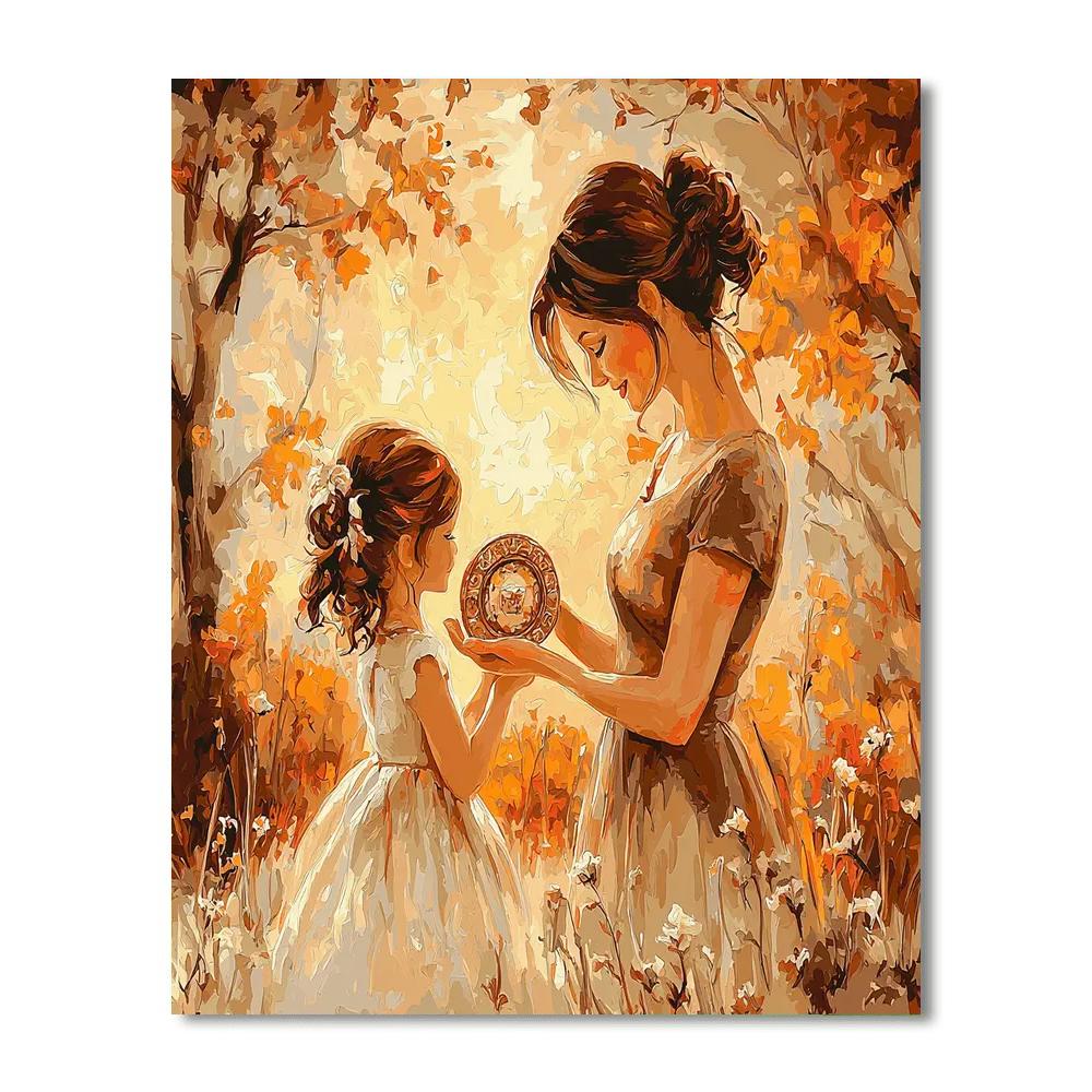 A Mother's Cherished Gift DIY Paint By Numbers