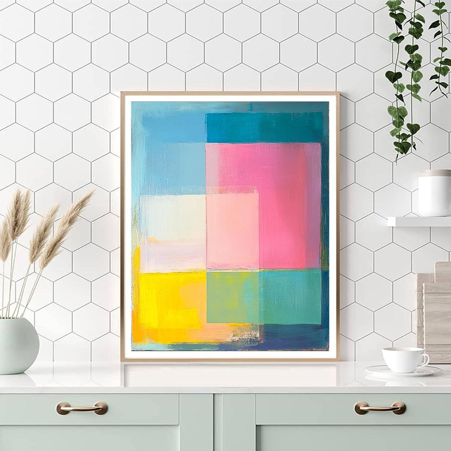 Mark Rothko Inspired Whispers Of Serenity  Numbered Painting Kits