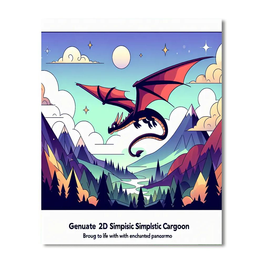 Mystical Dragon's Quest Numbered Painting Kits