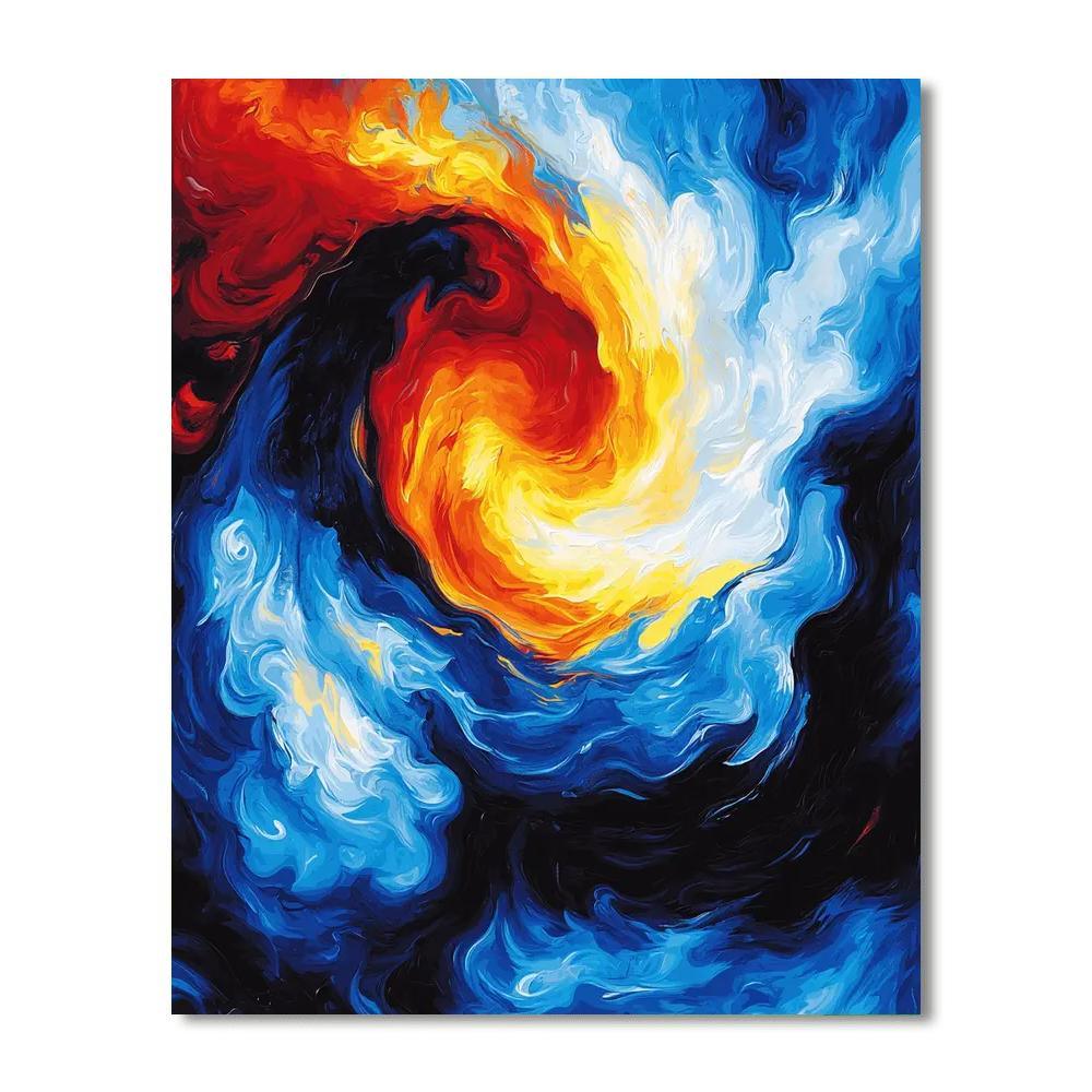 Caravaggio Inspired Dreamscape Abstraction  Numbered Painting Kits