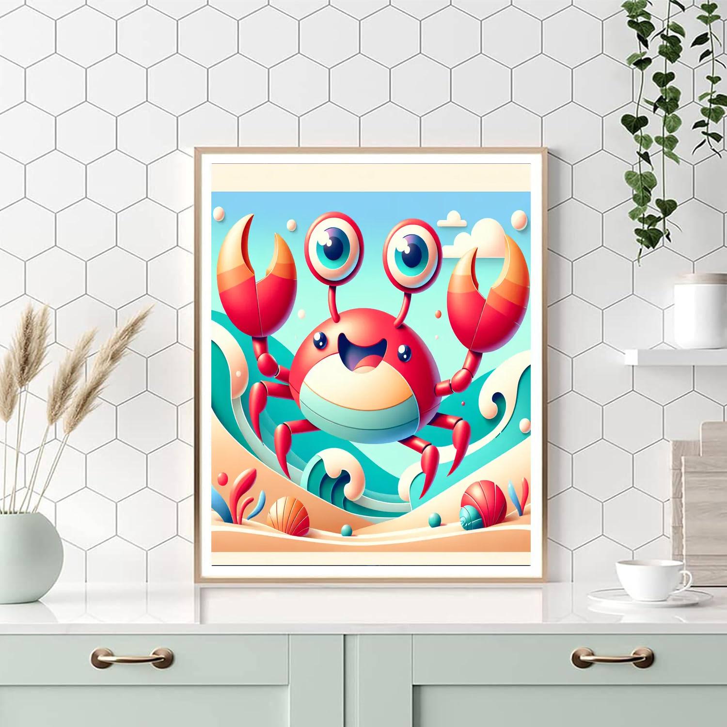 Kooky Crab Paint By Color