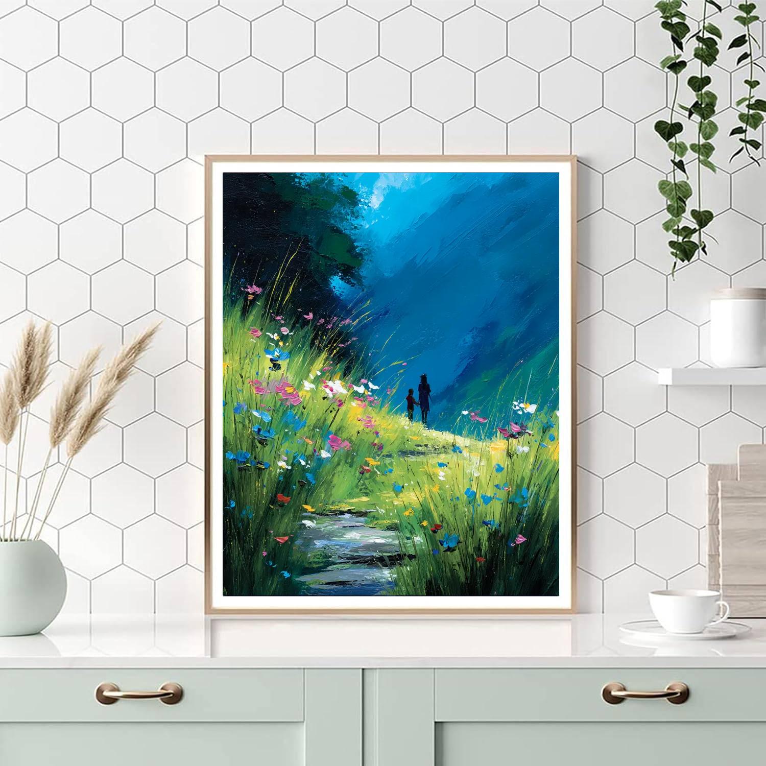 Mother's Meadow Paint By Color