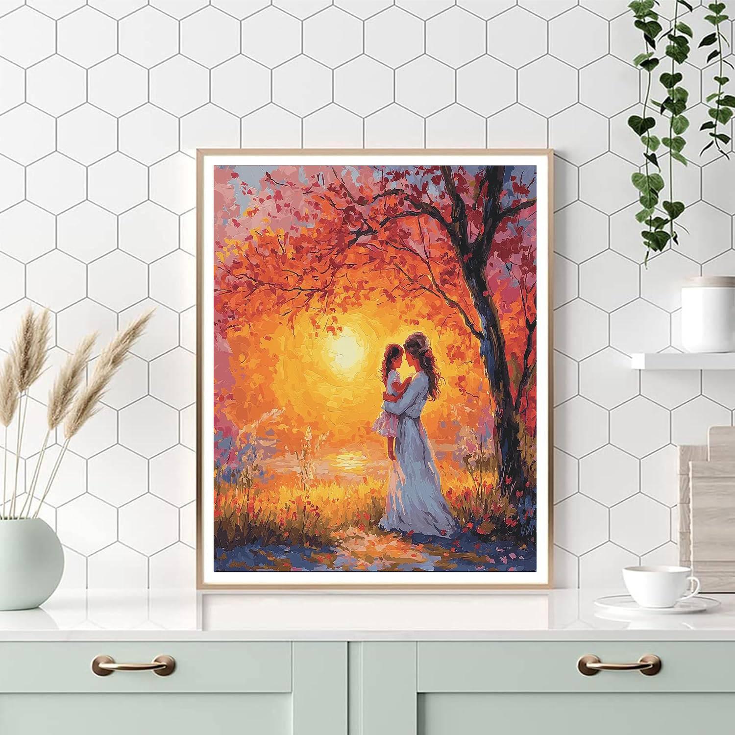 Sunlit Hugs DIY Paint By Numbers