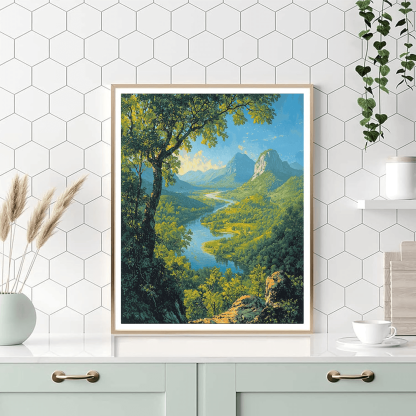 Thomas Cole Inspired The Spirit Of Adventure Paint By Numbers Kits