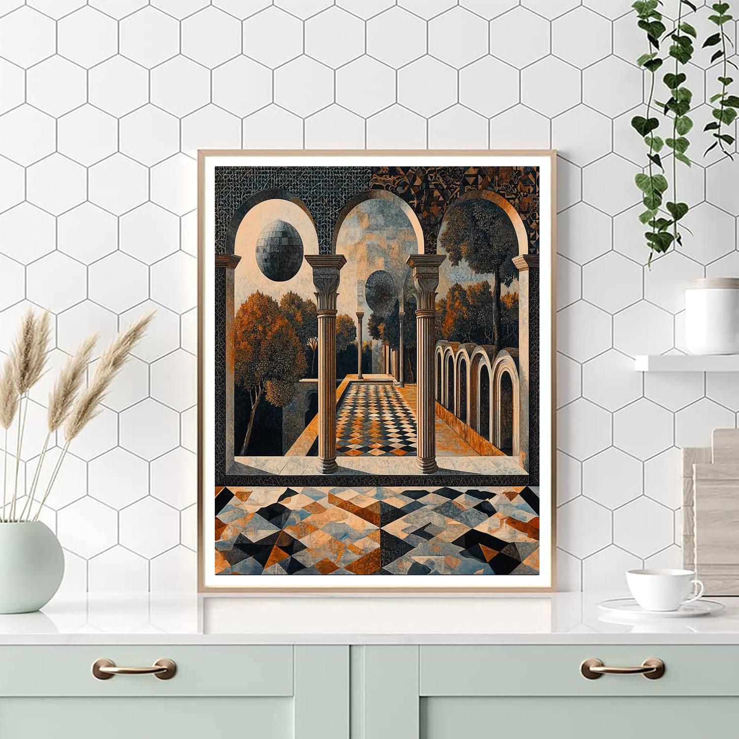 M.C. Escher Inspired Visions Of Perception  Paint By Numbers