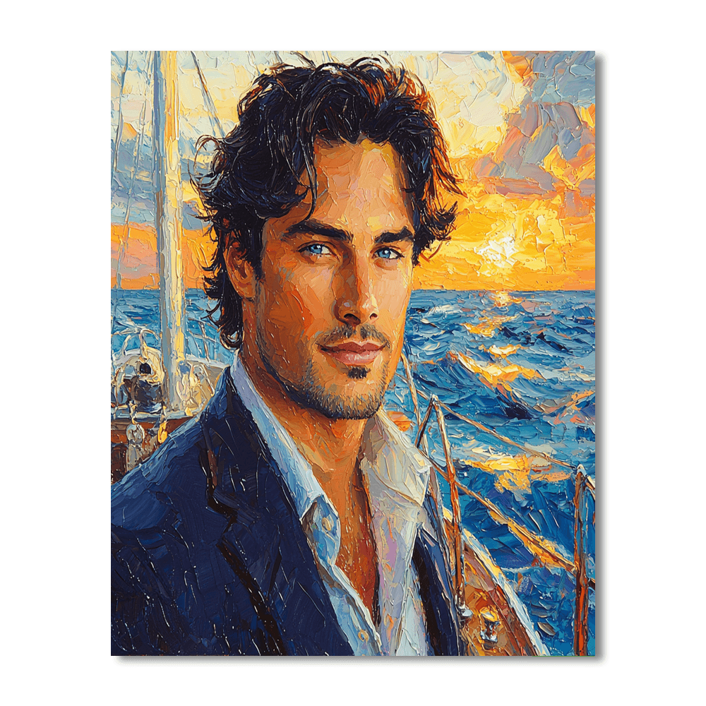 Leonardo Dicaprio: Sailing Beyond Titanic Dreams Paint By Number