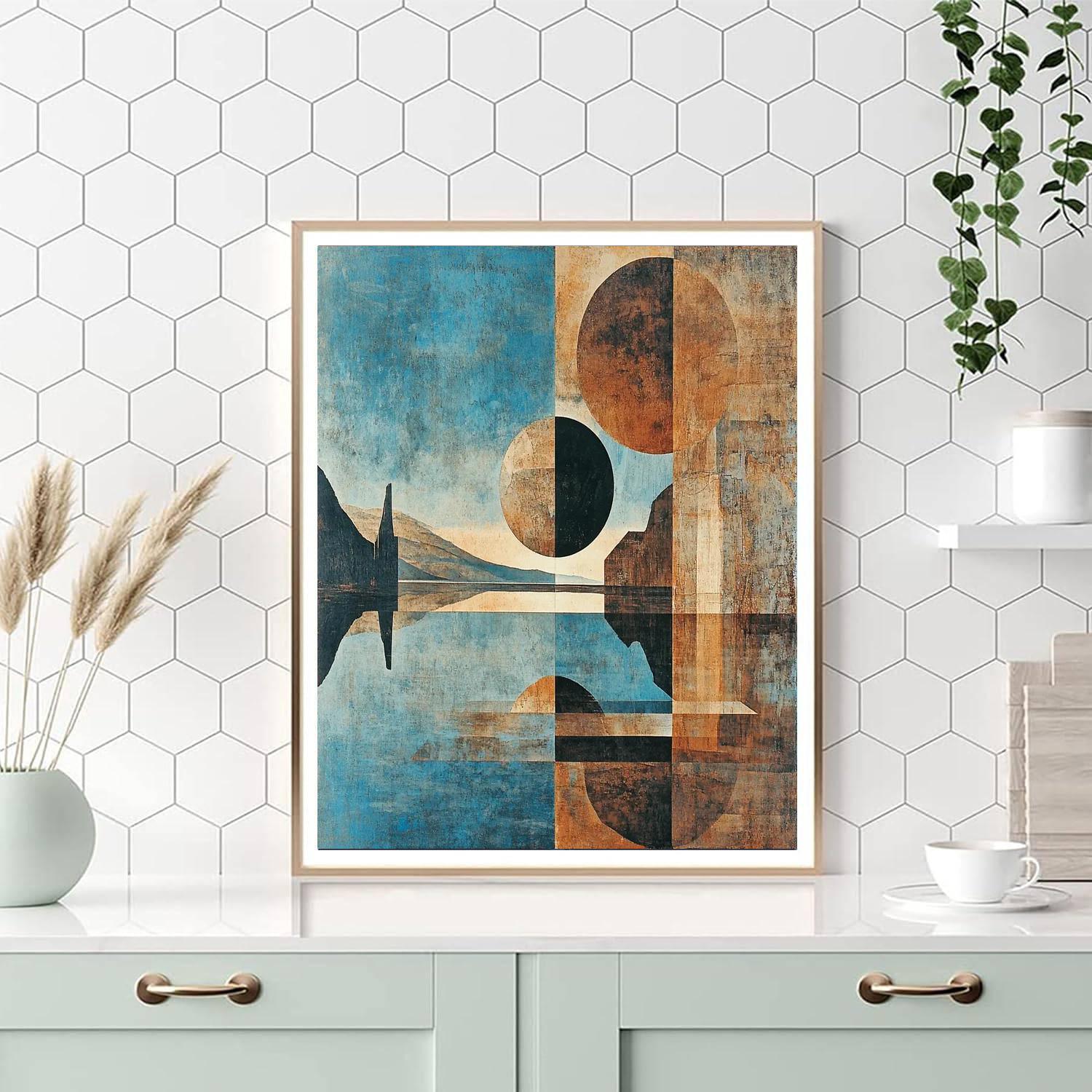 Max Ernst Inspired Serenity In Chaos  Paint By Numbers Kits